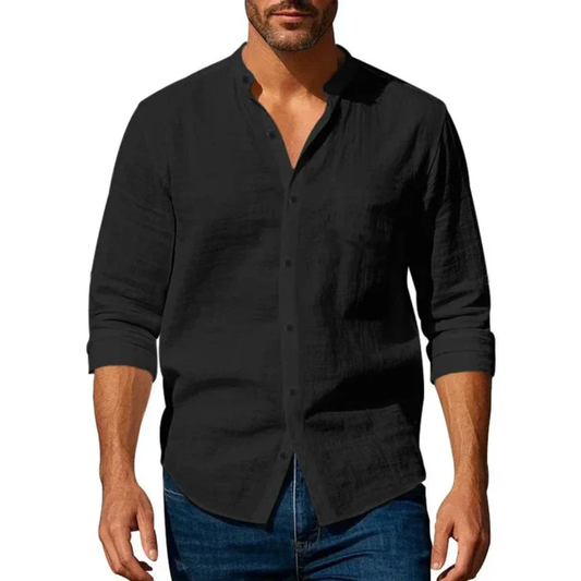 Herren Capri-Linolhemd