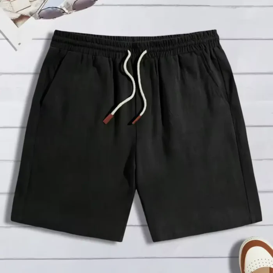 Treviso Herren-Leinen-Bermudashorts