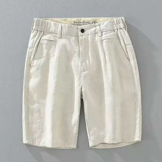 Leinen-Bermudashorts für Herren